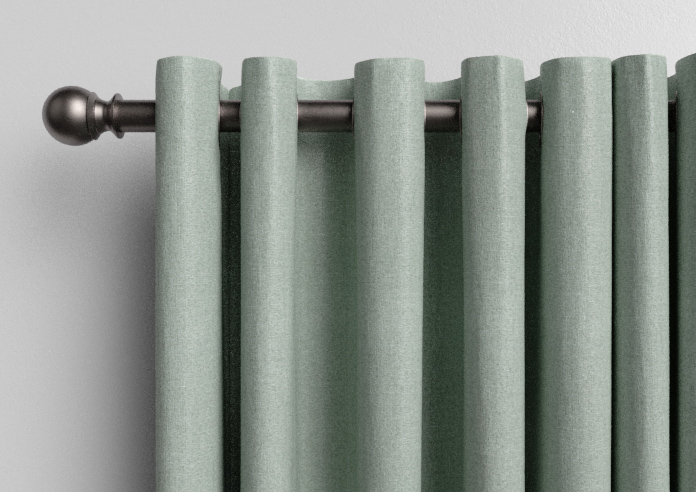 San Remo (Blackout), Light Green - Made to Measure Curtains - Image 10